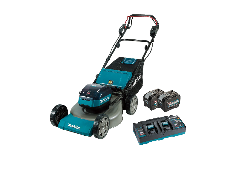 Makita XGT 40V Brushless Self-Propelled Lawn Mower 534mm KIT 8.0Ah Batteries 